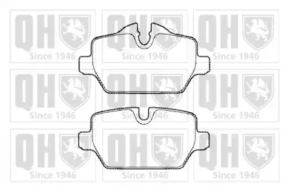 Комплект тормозных колодок, дисковый тормоз QUINTON HAZELL купить