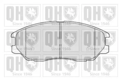 Комплект тормозных колодок, дисковый тормоз QUINTON HAZELL купить