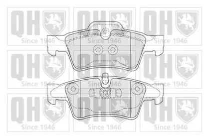 Комплект тормозных колодок, дисковый тормоз QUINTON HAZELL купить