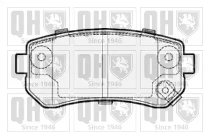 Комплект тормозных колодок, дисковый тормоз QUINTON HAZELL купить