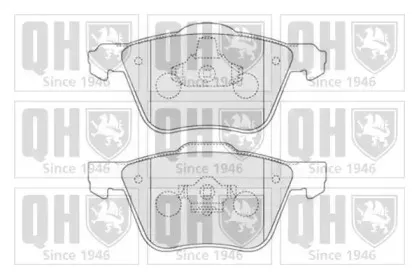 Комплект тормозных колодок, дисковый тормоз QUINTON HAZELL купить