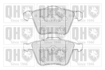 Комплект тормозных колодок, дисковый тормоз QUINTON HAZELL купить