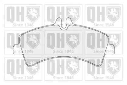 Комплект тормозных колодок, дисковый тормоз QUINTON HAZELL купить