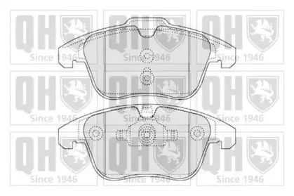 Комплект тормозных колодок, дисковый тормоз QUINTON HAZELL купить