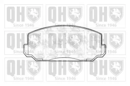 Комплект тормозных колодок, дисковый тормоз QUINTON HAZELL купить