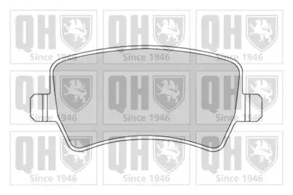 Комплект тормозных колодок, дисковый тормоз QUINTON HAZELL купить