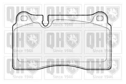 Комплект тормозных колодок, дисковый тормоз QUINTON HAZELL купить