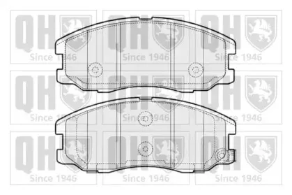Комплект тормозных колодок, дисковый тормоз QUINTON HAZELL купить