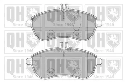 Комплект тормозных колодок, дисковый тормоз QUINTON HAZELL купить