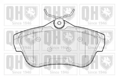 Комплект тормозных колодок, дисковый тормоз QUINTON HAZELL купить