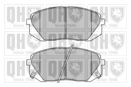 Комплект тормозных колодок, дисковый тормоз QUINTON HAZELL купить