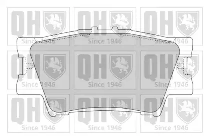 Комплект тормозных колодок, дисковый тормоз QUINTON HAZELL купить