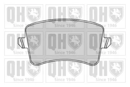Комплект тормозных колодок, дисковый тормоз QUINTON HAZELL купить