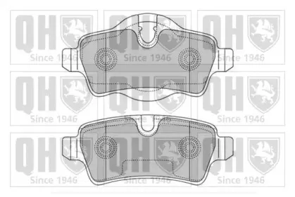 Комплект тормозных колодок, дисковый тормоз QUINTON HAZELL купить
