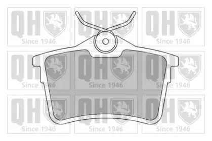Комплект тормозных колодок, дисковый тормоз QUINTON HAZELL купить