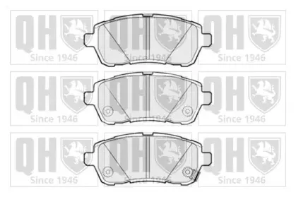 Комплект тормозных колодок, дисковый тормоз QUINTON HAZELL купить