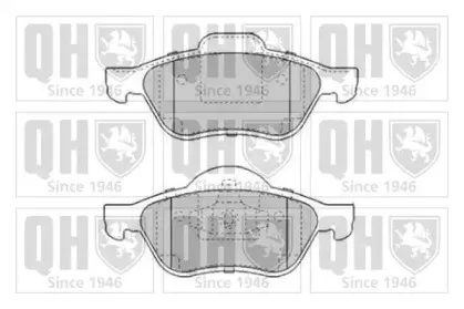 Комплект тормозных колодок, дисковый тормоз QUINTON HAZELL купить