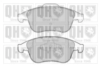 Комплект тормозных колодок, дисковый тормоз QUINTON HAZELL купить