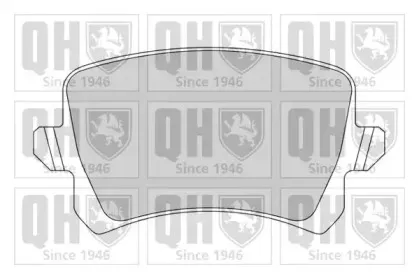 Комплект тормозных колодок, дисковый тормоз QUINTON HAZELL купить
