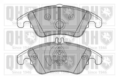 Комплект тормозных колодок, дисковый тормоз QUINTON HAZELL купить