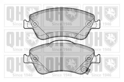 Комплект тормозных колодок, дисковый тормоз QUINTON HAZELL купить