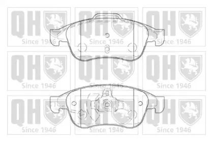 Комплект тормозных колодок, дисковый тормоз QUINTON HAZELL купить