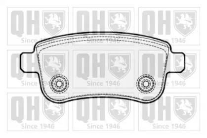 Комплект тормозных колодок, дисковый тормоз QUINTON HAZELL купить