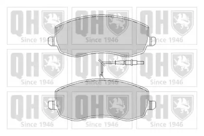 Комплект тормозных колодок, дисковый тормоз QUINTON HAZELL купить