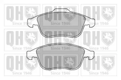 Комплект тормозных колодок, дисковый тормоз QUINTON HAZELL купить