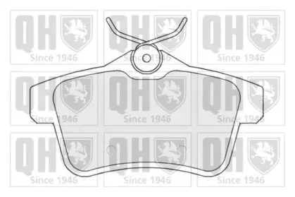 Комплект тормозных колодок, дисковый тормоз QUINTON HAZELL купить