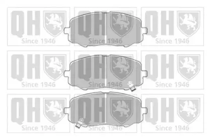 Комплект тормозных колодок, дисковый тормоз QUINTON HAZELL купить