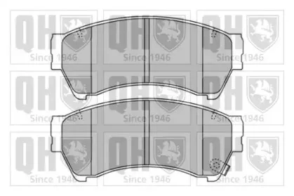 Комплект тормозных колодок, дисковый тормоз QUINTON HAZELL купить