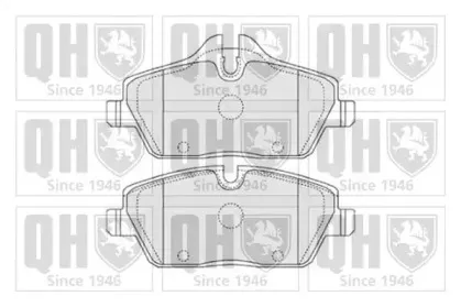 Комплект тормозных колодок, дисковый тормоз QUINTON HAZELL купить