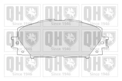 Комплект тормозных колодок, дисковый тормоз QUINTON HAZELL купить