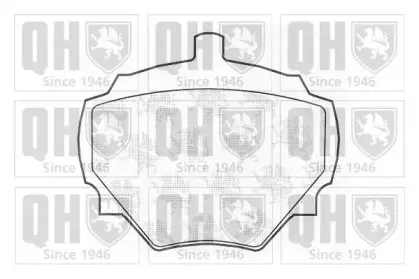 Комплект тормозных колодок, дисковый тормоз QUINTON HAZELL купить