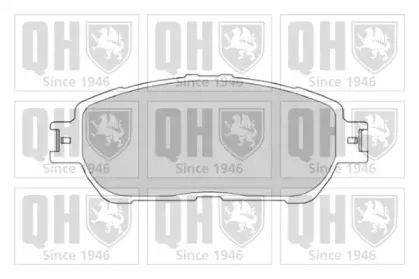 Комплект тормозных колодок, дисковый тормоз QUINTON HAZELL купить