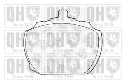 Комплект тормозных колодок, дисковый тормоз QUINTON HAZELL купить