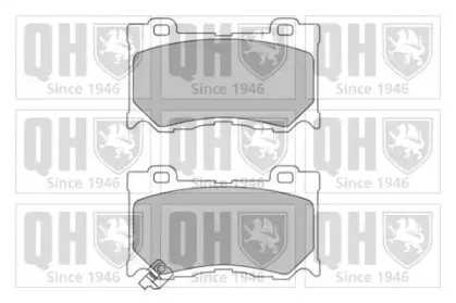 Комплект тормозных колодок, дисковый тормоз QUINTON HAZELL купить