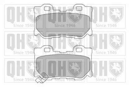 Комплект тормозных колодок, дисковый тормоз QUINTON HAZELL купить