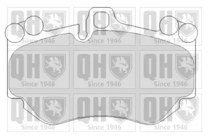 Комплект тормозных колодок, дисковый тормоз QUINTON HAZELL купить