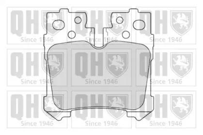 Комплект тормозных колодок, дисковый тормоз QUINTON HAZELL купить