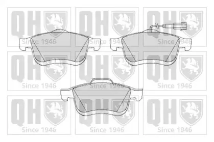 Комплект тормозных колодок, дисковый тормоз QUINTON HAZELL купить