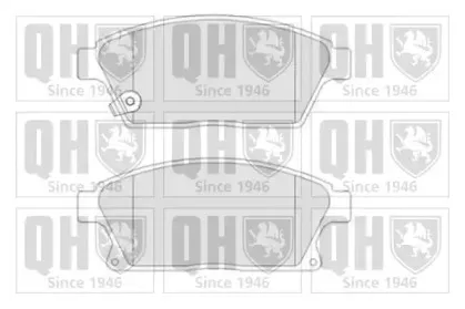 Комплект тормозных колодок, дисковый тормоз QUINTON HAZELL купить