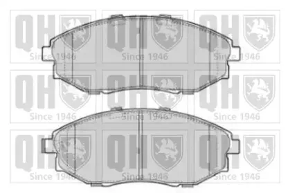 Комплект тормозных колодок, дисковый тормоз QUINTON HAZELL купить