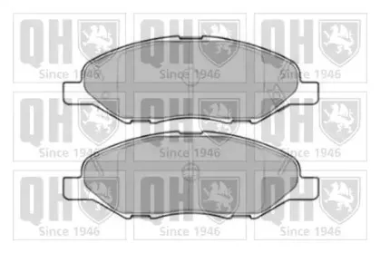 Комплект тормозных колодок, дисковый тормоз QUINTON HAZELL купить