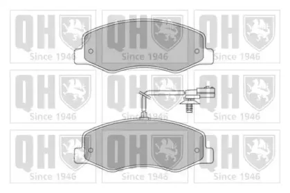 Комплект тормозных колодок, дисковый тормоз QUINTON HAZELL купить