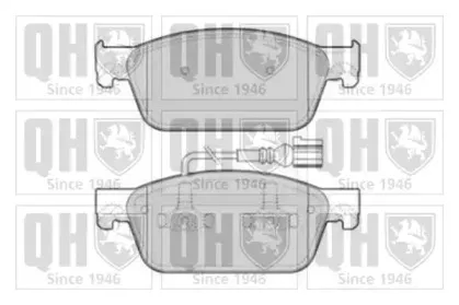 Комплект тормозных колодок, дисковый тормоз QUINTON HAZELL купить