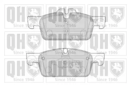 Комплект тормозных колодок, дисковый тормоз QUINTON HAZELL купить
