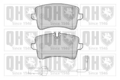 Комплект тормозных колодок, дисковый тормоз QUINTON HAZELL купить