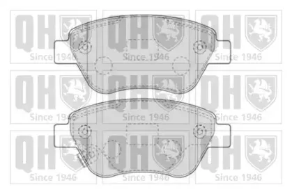 Комплект тормозных колодок, дисковый тормоз QUINTON HAZELL купить